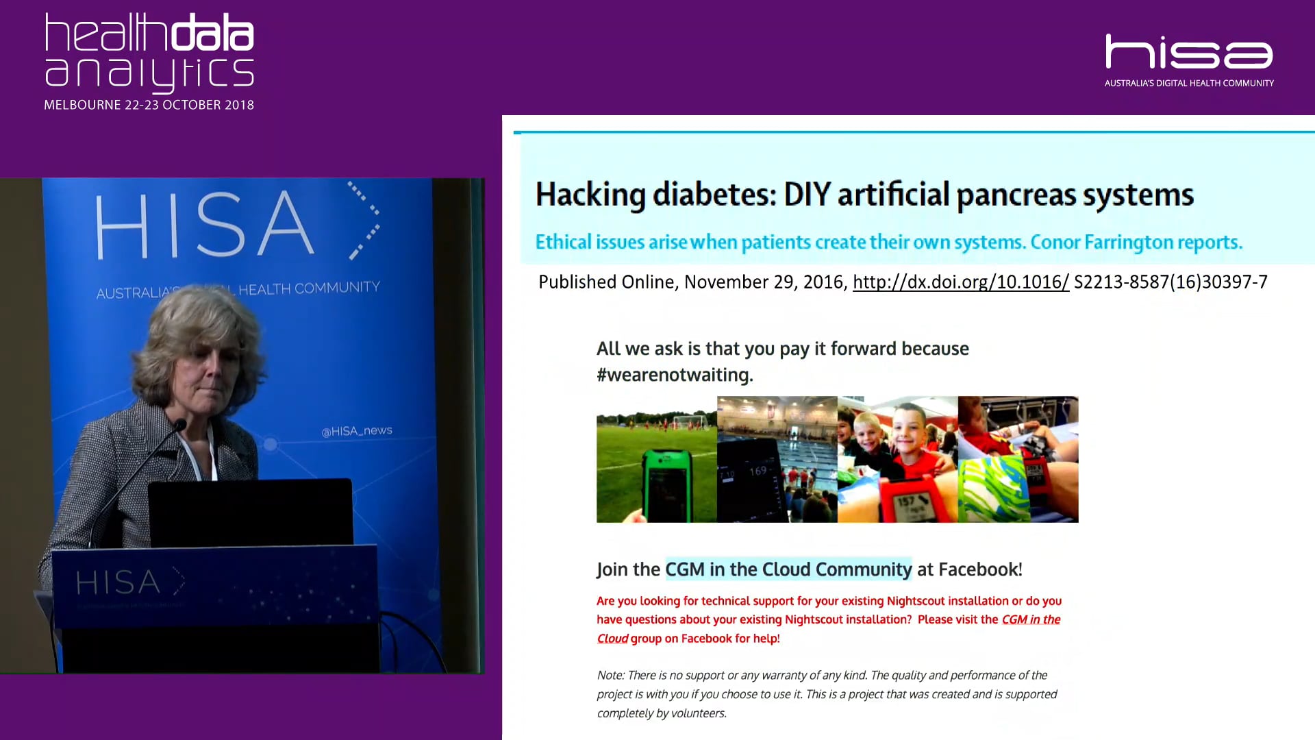 The utility and security of data from wearable devices in the management of T1 diabetes in children Dr Ann Borda Dr Carolyn Johnston
