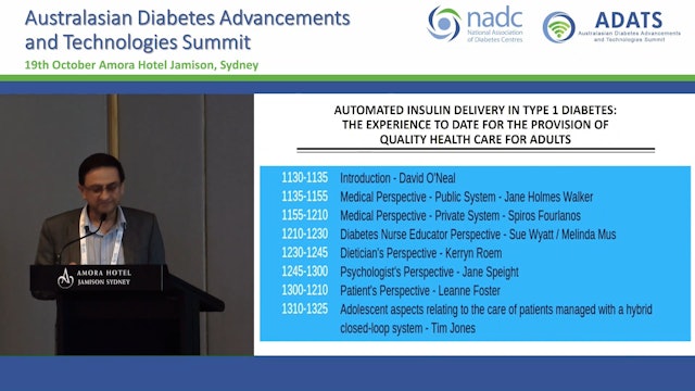 Automated insulin delivery in Type 1 Diabetes David O'Neal