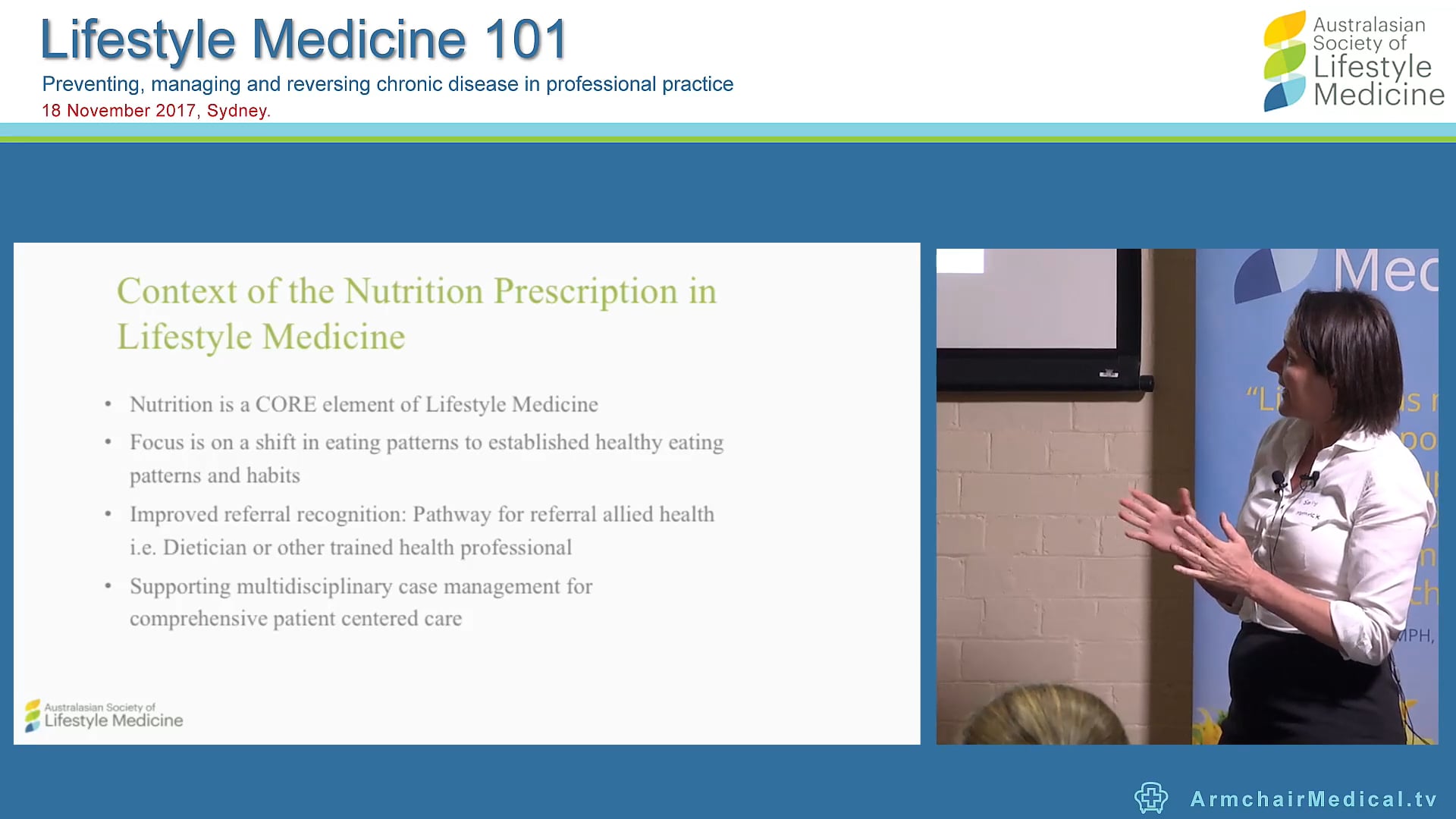 Nutrition Introduction & Prescription Sally Mathrick BA (Meb) BNat (SCU)