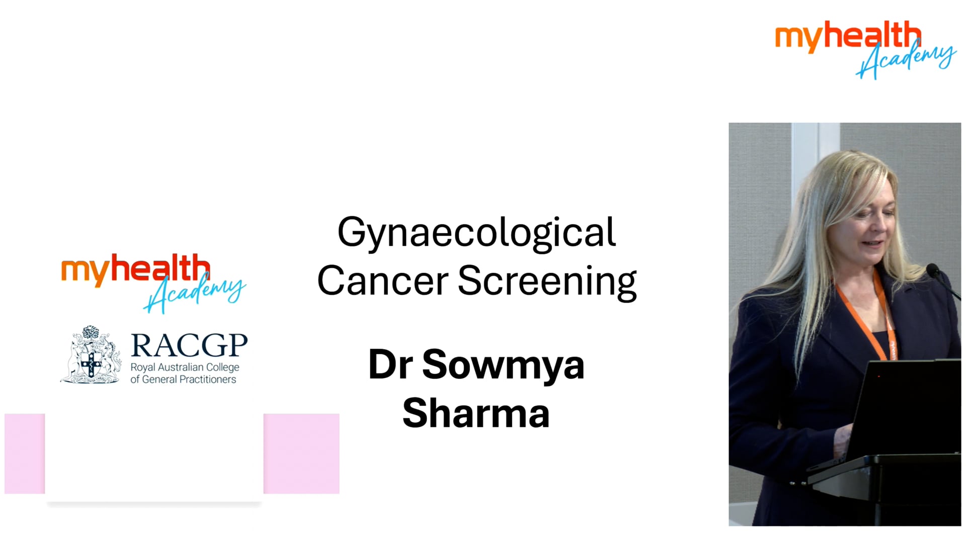 Gynaecological Cancer Screening Dr Sowmya Sharma