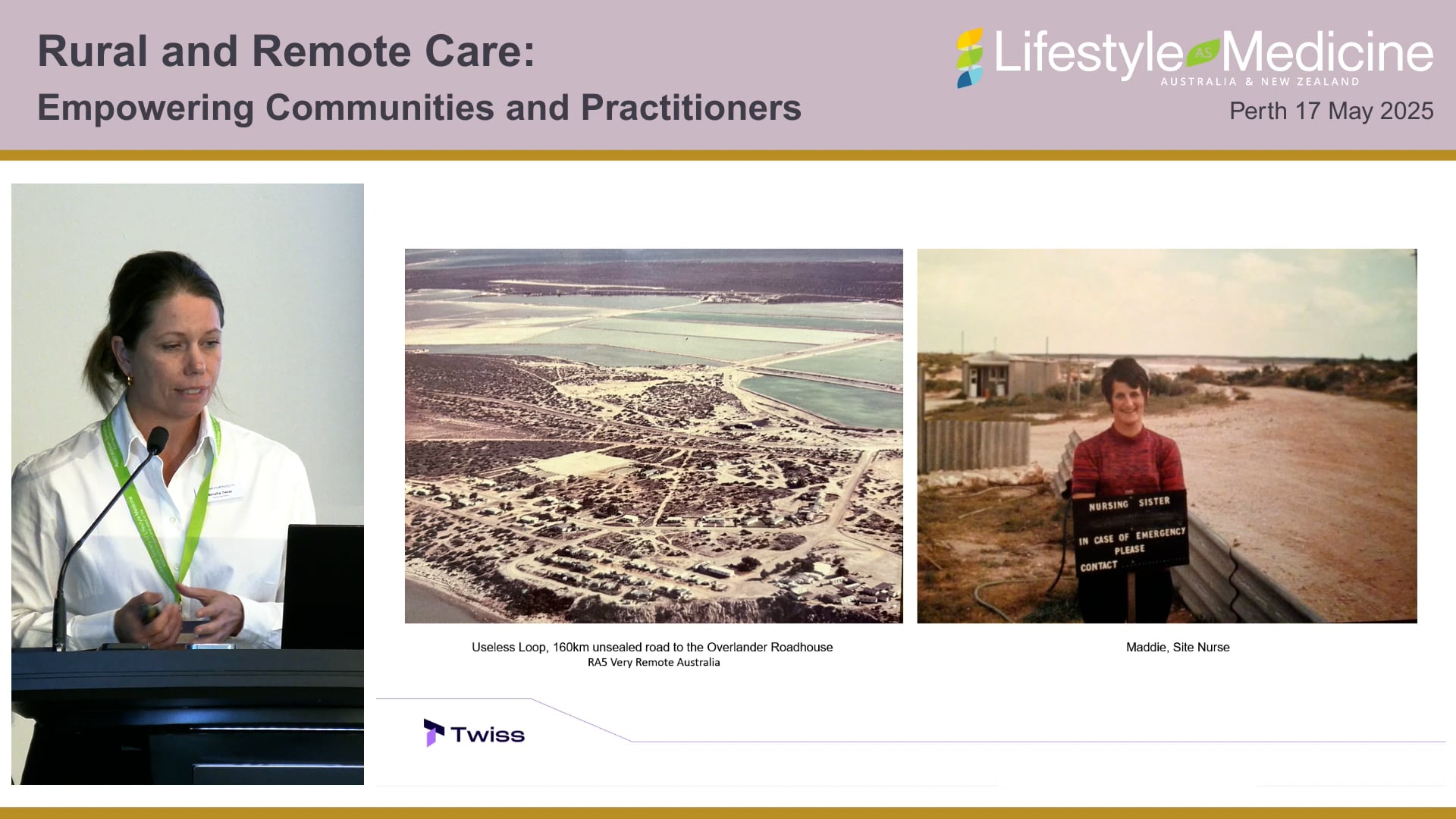 Stop Burning out the Bush – Job Design Strategies for the Wellbeing of Remote Health Workers Amelia Twiss