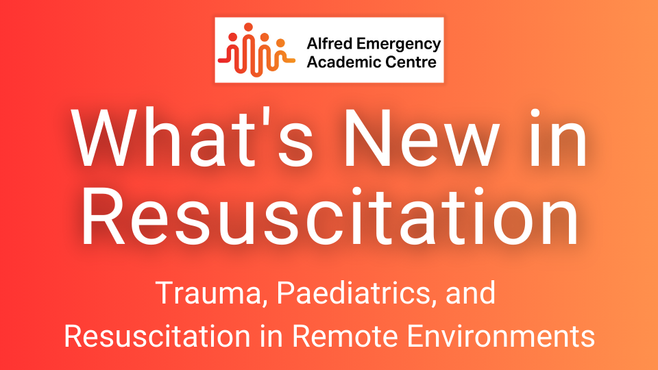 What's New in Resuscitation 2024