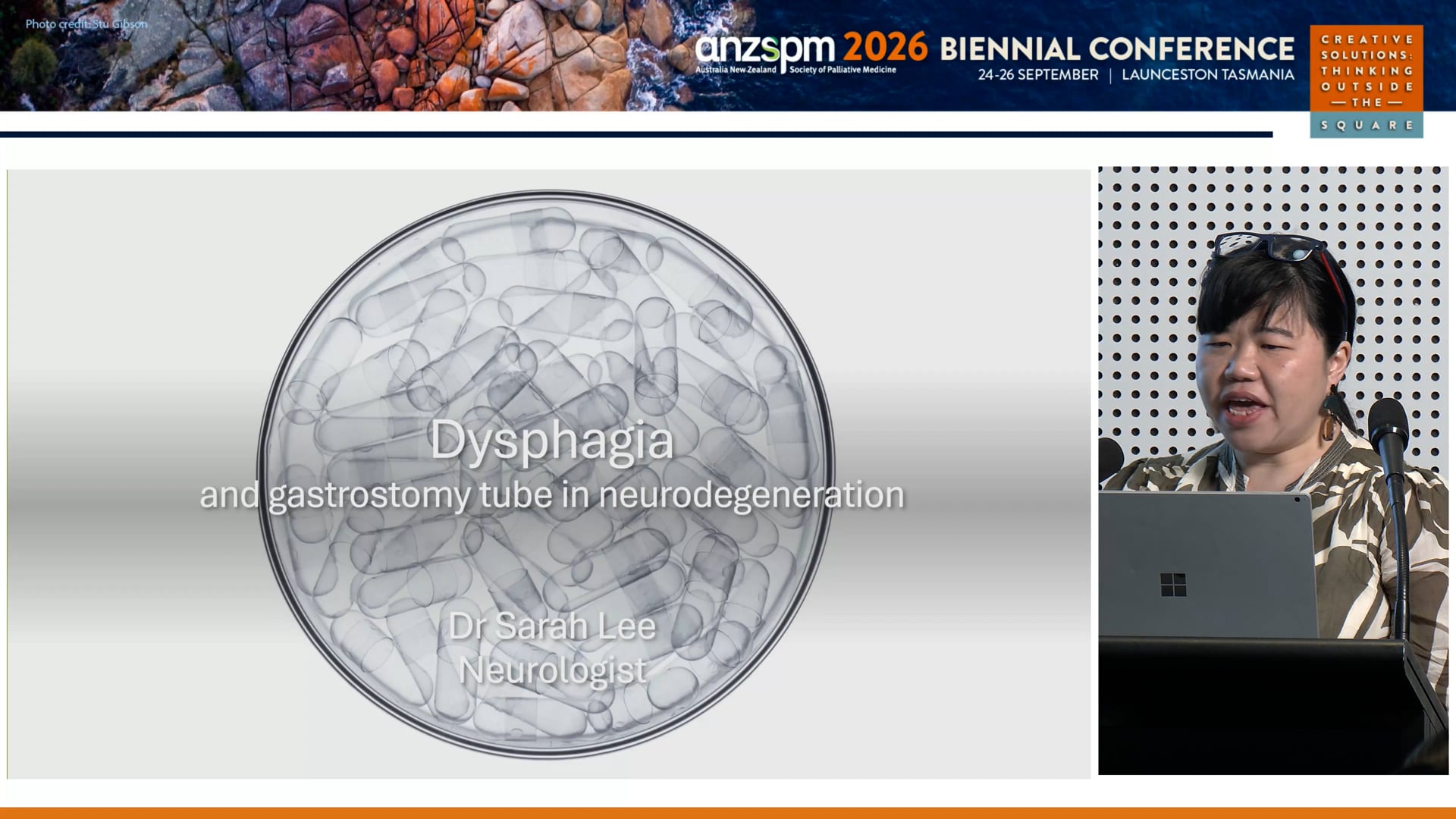 Dysphagia and gastrostomy tube in neurodegeneration Dr Sarah Lee