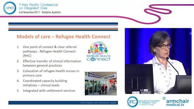 The refugee health and wellbeing journey in Queensland Caroline Nicholson