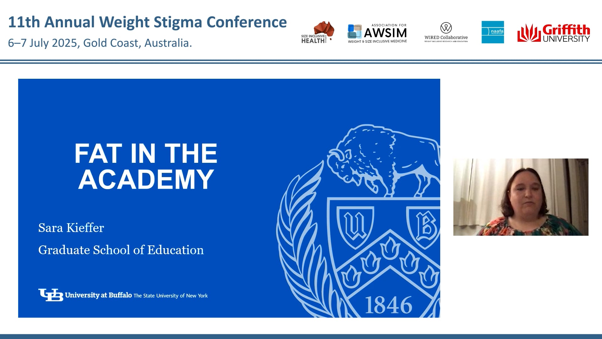 Fat in the academy Sara Kieffer