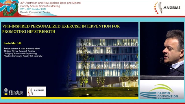 VPH-inspired personalised exercise intervention for promoting hip strength Saulo Martelli