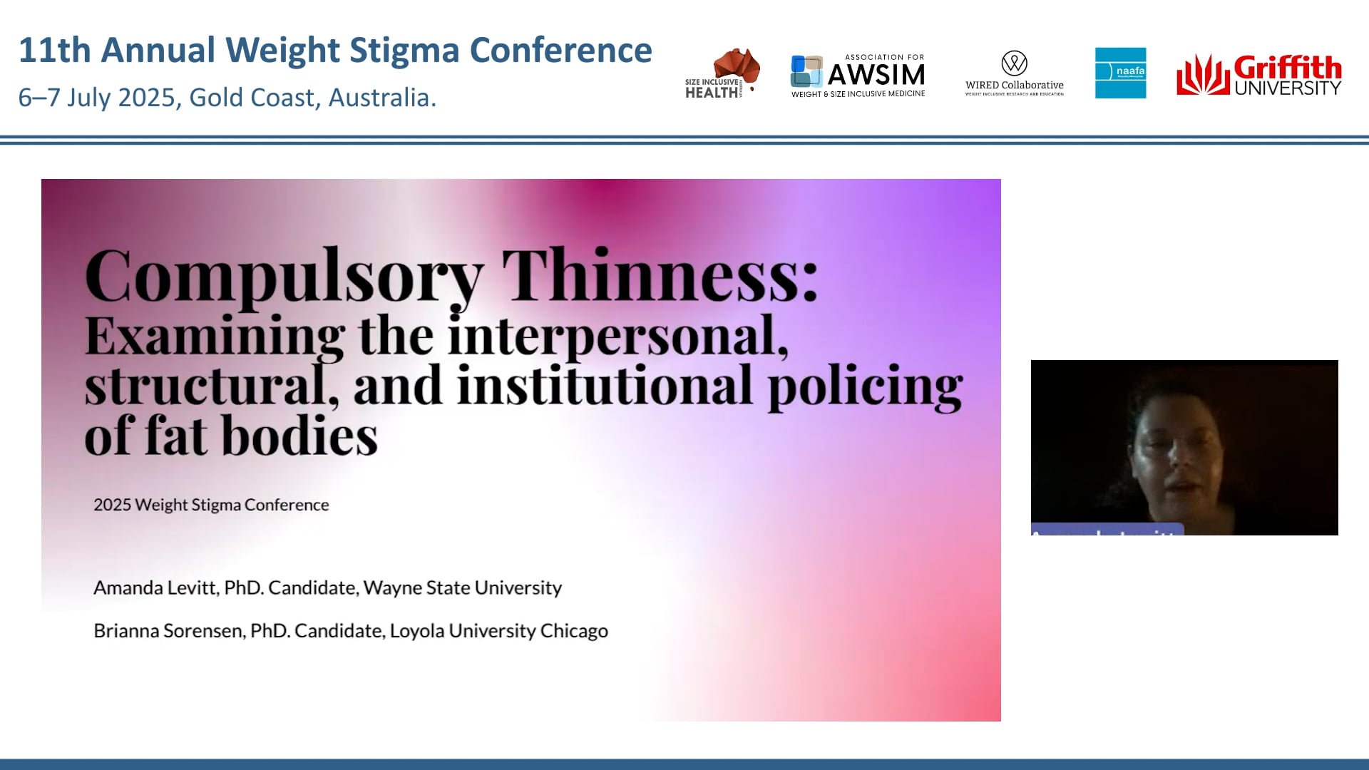 Compulsory thinness Examining the interpersonal, structural, and institutional policing of fat bodies Amanda Levitt & Brianna Sorensen