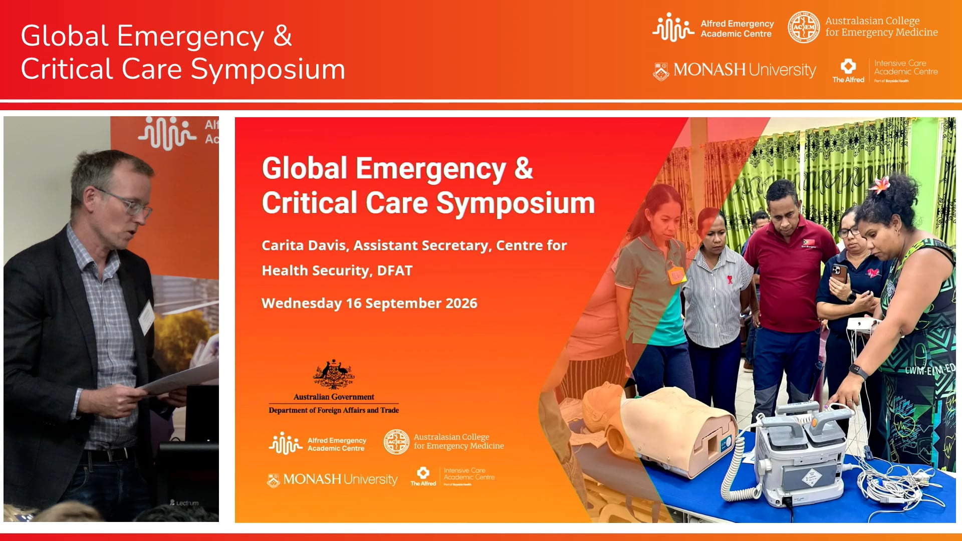 Strategic approaches to regional acute care strengthening Australias contribution in the IndoPacific Carita Davis Department of Foreign Affairs and Tr