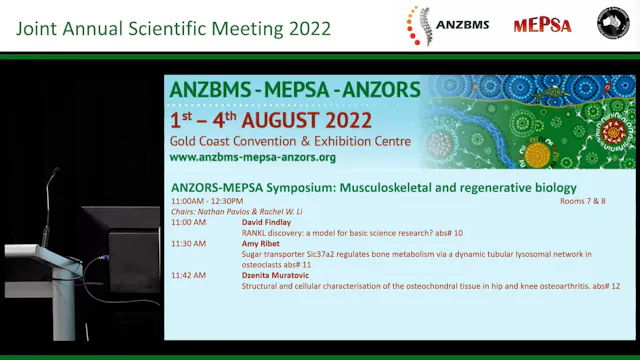 ANZORS-MEPSA Symposium Musculoskeleta...