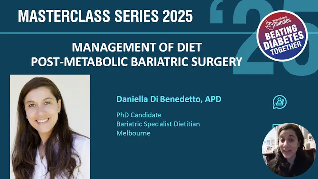 Management of diet post-bariatric sur...