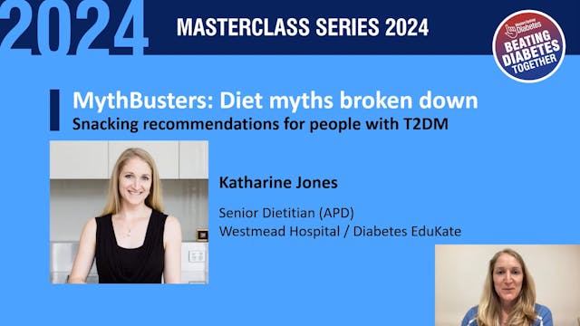 Diabetes & Snacks Katharine Jones Sen...