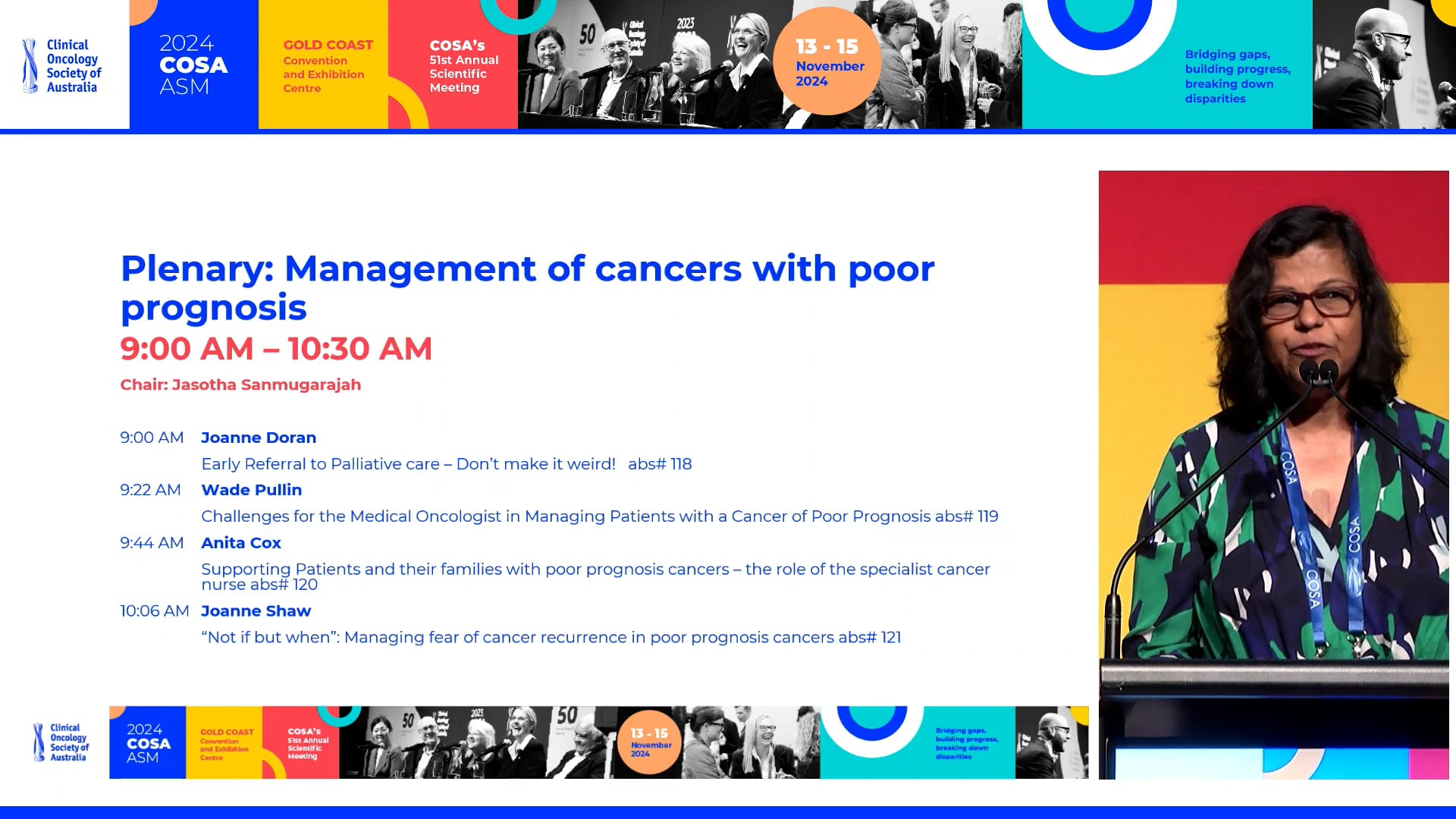 Early Referral to Palliative care – Don’t make it weird! Joanne Doran