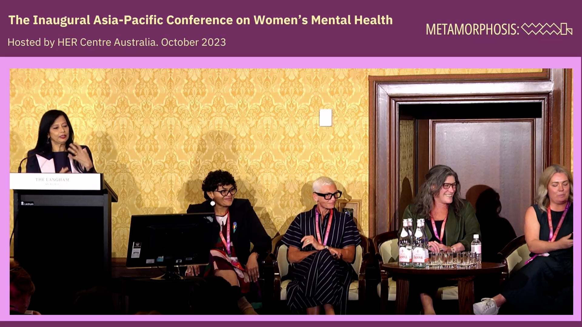 Panel Discussion - Women-Only Units in Mental Health Chair Professor Jayashri Kulkarni AM Panellists Ms Anna Gould, Ms Maria Bradshaw, Dr Jenny Babb, Ms Sharon Sherwood, Dr Karishma Kulkarni, Dr Lyndall White