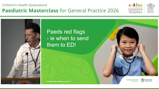 Paediatric Red Flags - When to send t...