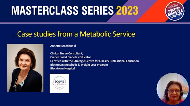 Case Studies from a Metabolic Service Annette Macdonald