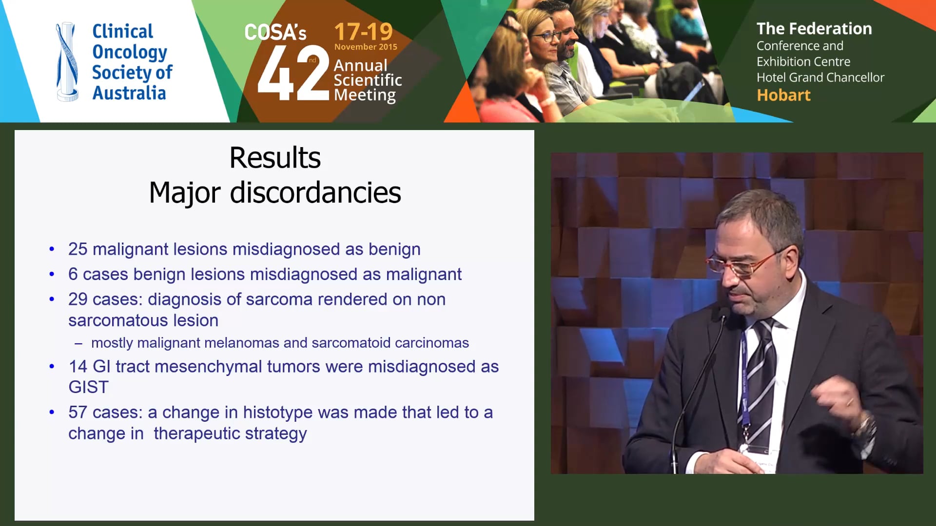 Angelo Dei Tos The challenge of rare cancers