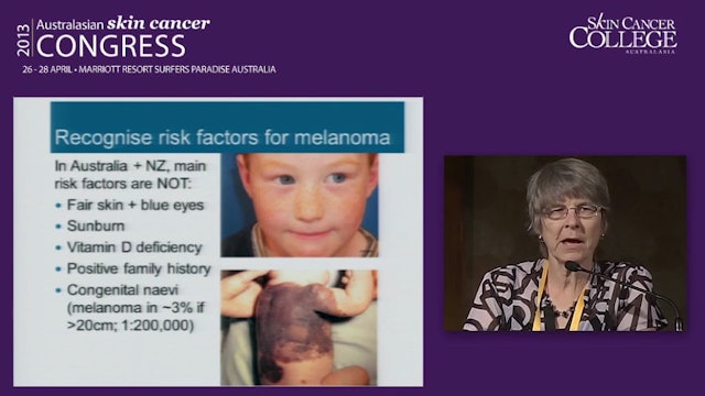 Controversies in Melanoma standards in New Zealand Assoc Prof Amanda Oakley