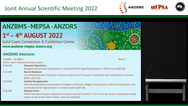 ANZBMS Abstracts Aug 4 9.00 am
