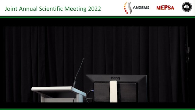 ANZORS Symposium Innovation in Bioengineering and Orthopaedics Aug 2 5.00 pm