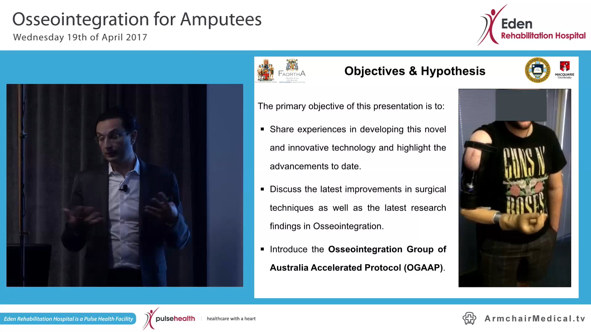 1 Osseointergration for Amputees Assoc Prof Mujed Al Muderis