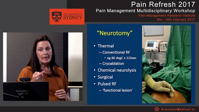 Procedural interventions in Pain Medicine Dr Rebecca Martin