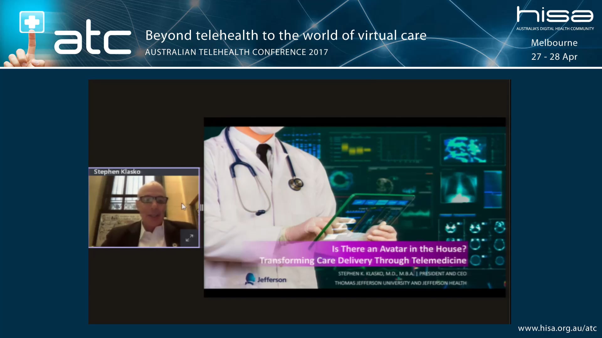 Is there an Avatar in the house Stephen Klasko