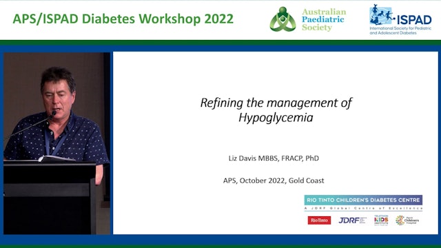 Refining Hypoglycaemia Management Liz Davis
