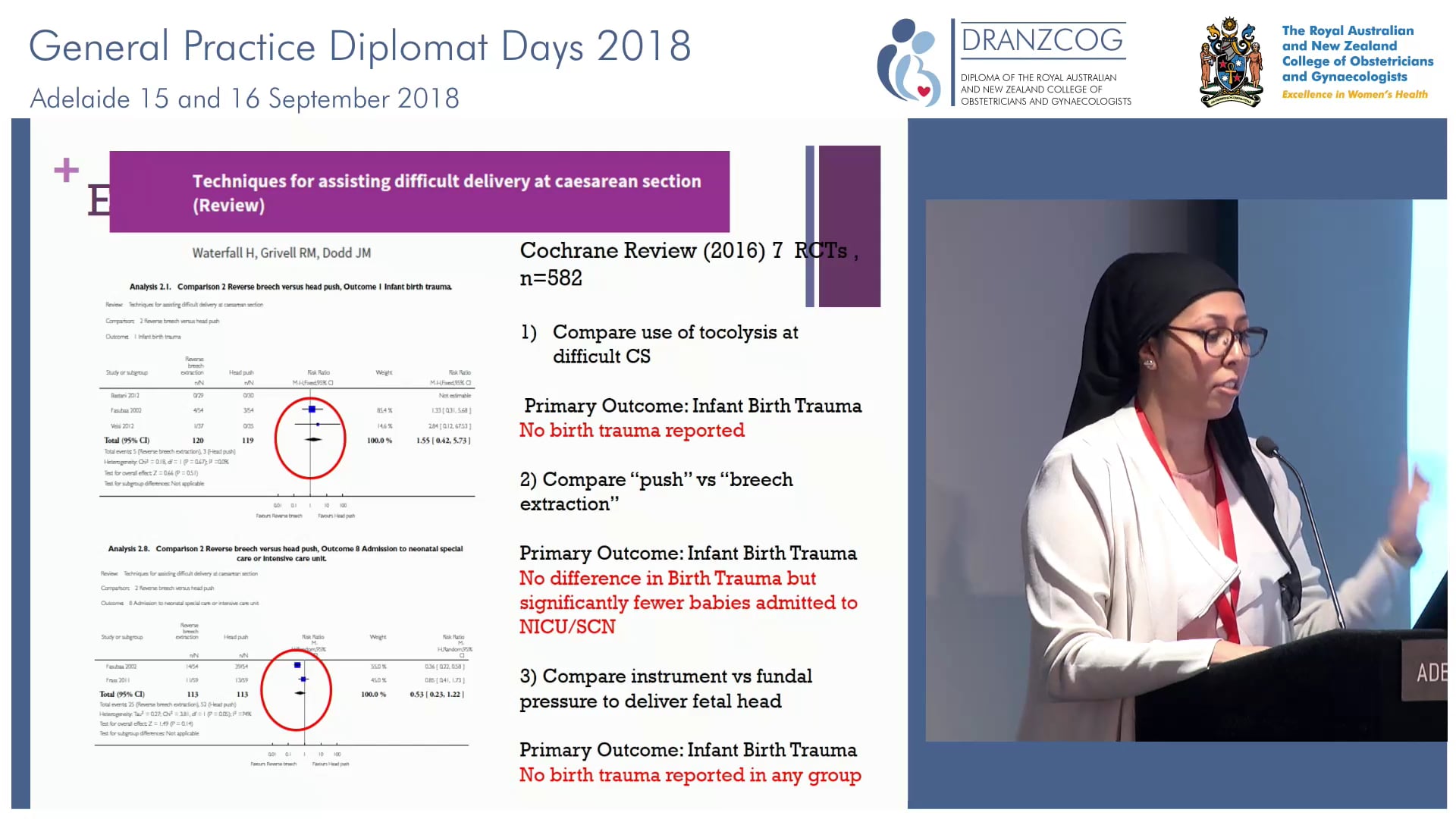 The Difficult delivery, LSCS and the Fetal Pillow Dr Aishah Yasin