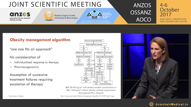 Personalised Medicine for obesity – possible or pipe-dream - Assoc Prof Samantha Hocking