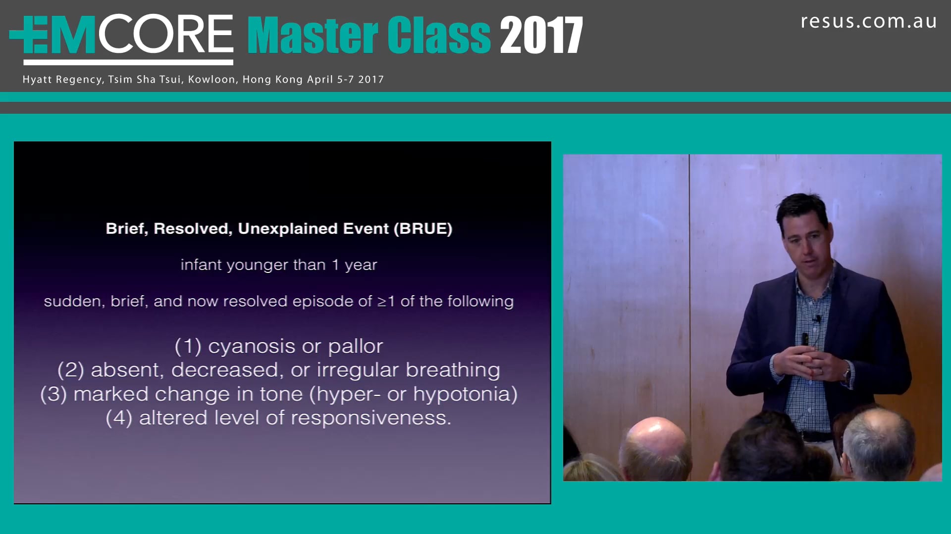 Brief, Resolved, Unexplained Event (BRUE) Dr James Edwards