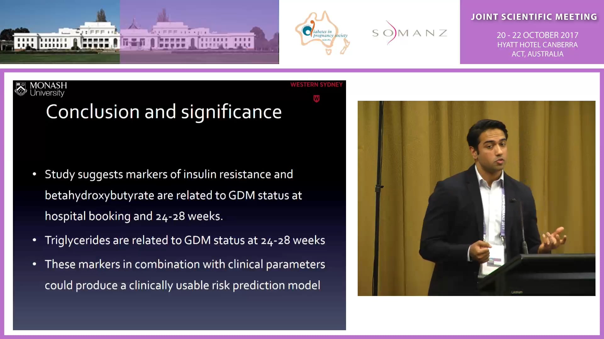 Biomarkers and GDM risk prediction Vidura Perera
