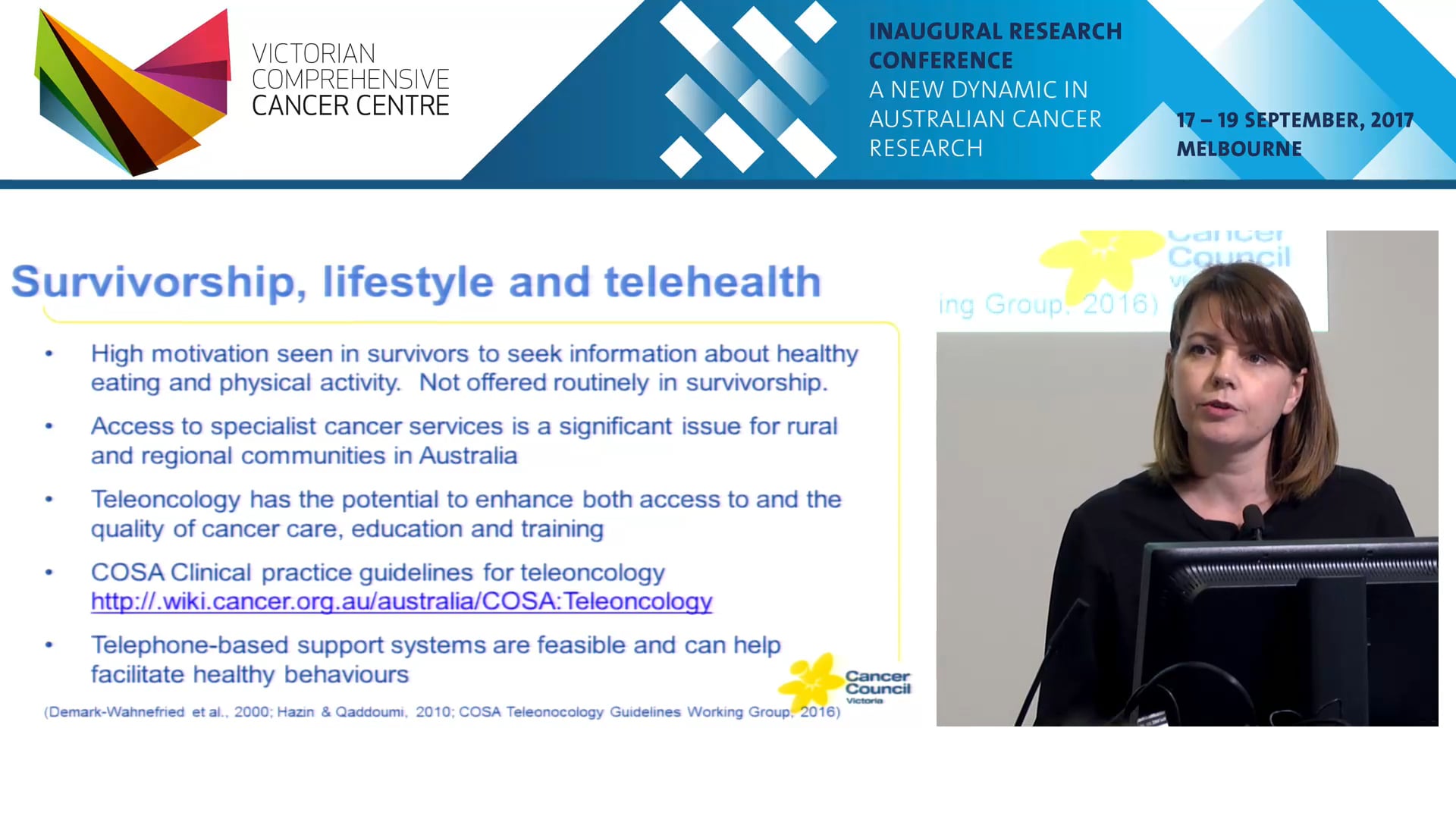 Support from afar The application of telemedicine to nutrition based cancer survivorship initiatives Megan Chiswell