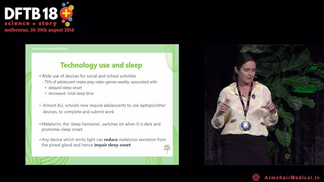 Move over melatonin! Evidence-based behavioural sleep strategies Harriet Hiscock