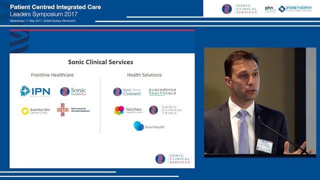 Welcome address Mr Scott Beattie, CEO Health Solutions, Sonic Clinical Services