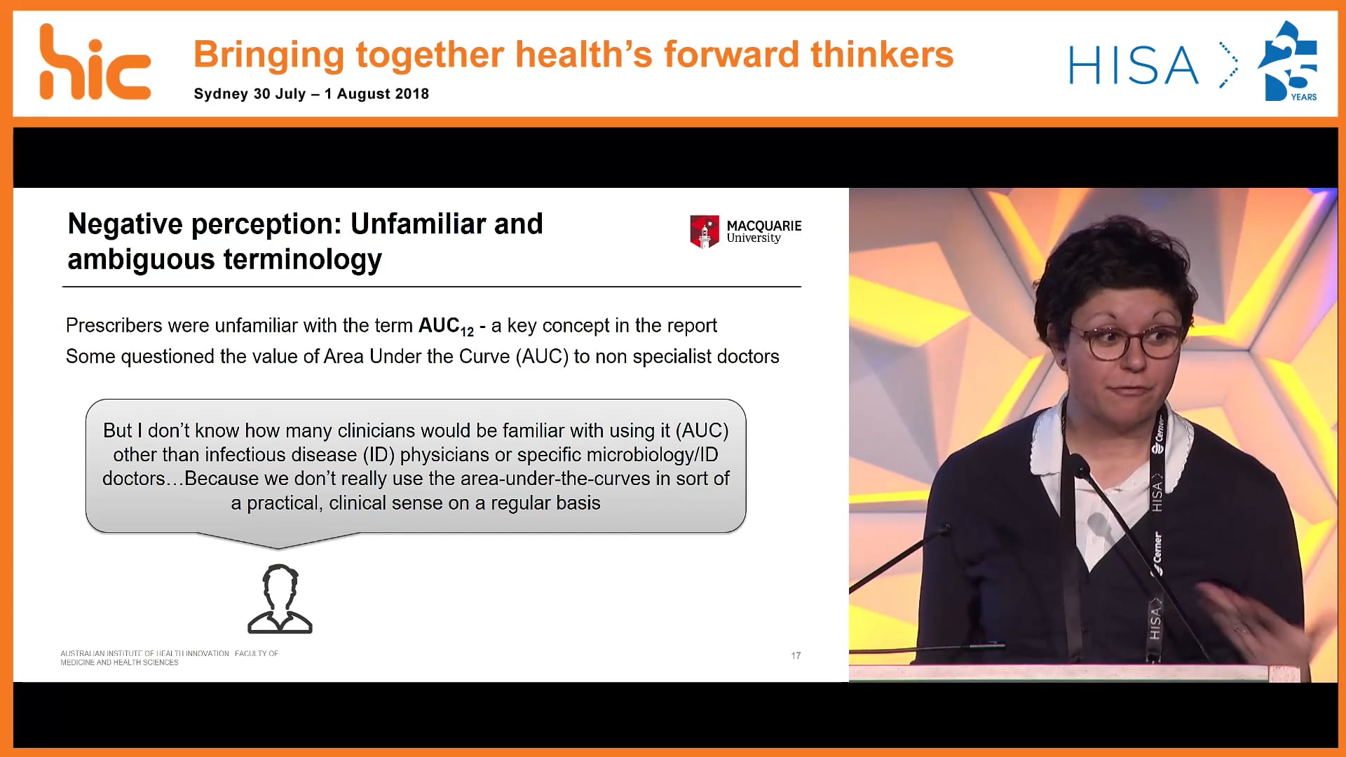 Usabililty of reports generated by computerised dose prediction software AProf Melissa Baysari