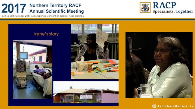 Aboriginal consumer-led pathways to cultural understanding and better patient-nurse relationships in renal care in Central Australia Irene Nangala Margaret Heffeman & Samantha Togni