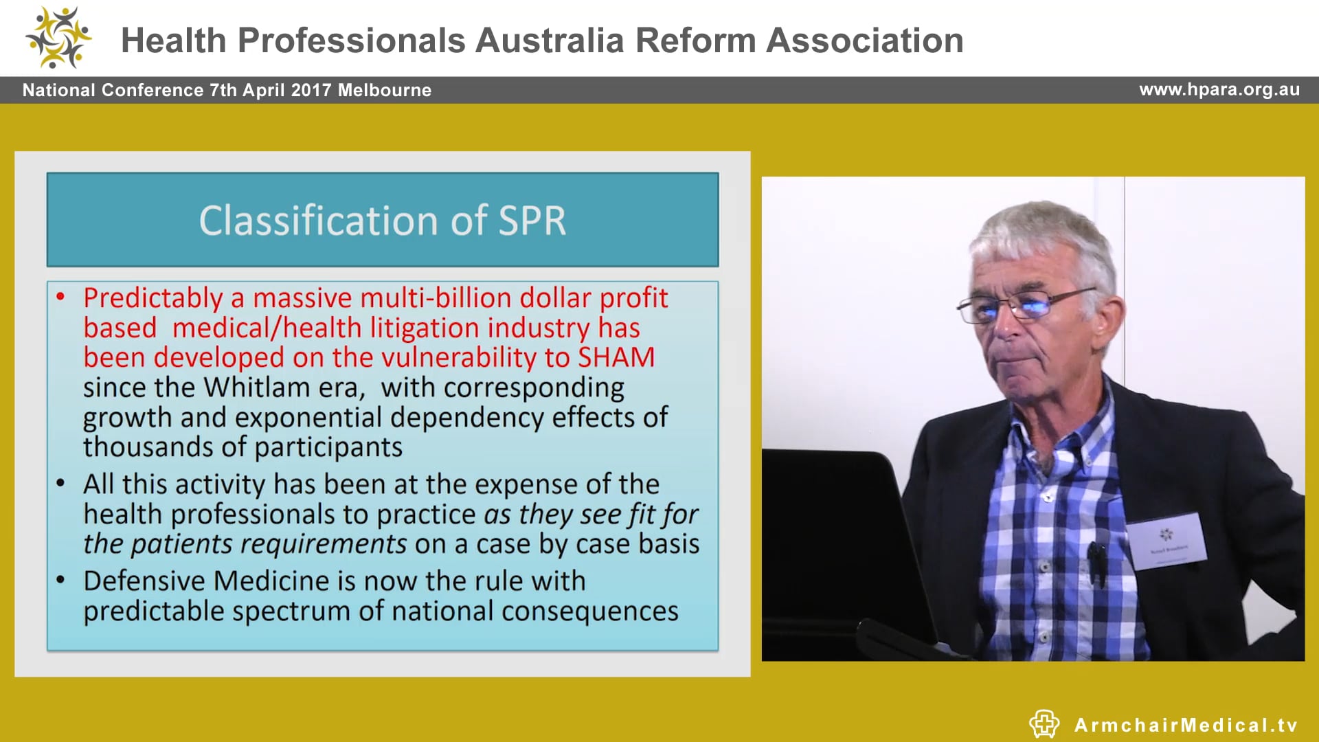 Sham Peer review Russell Broadbent