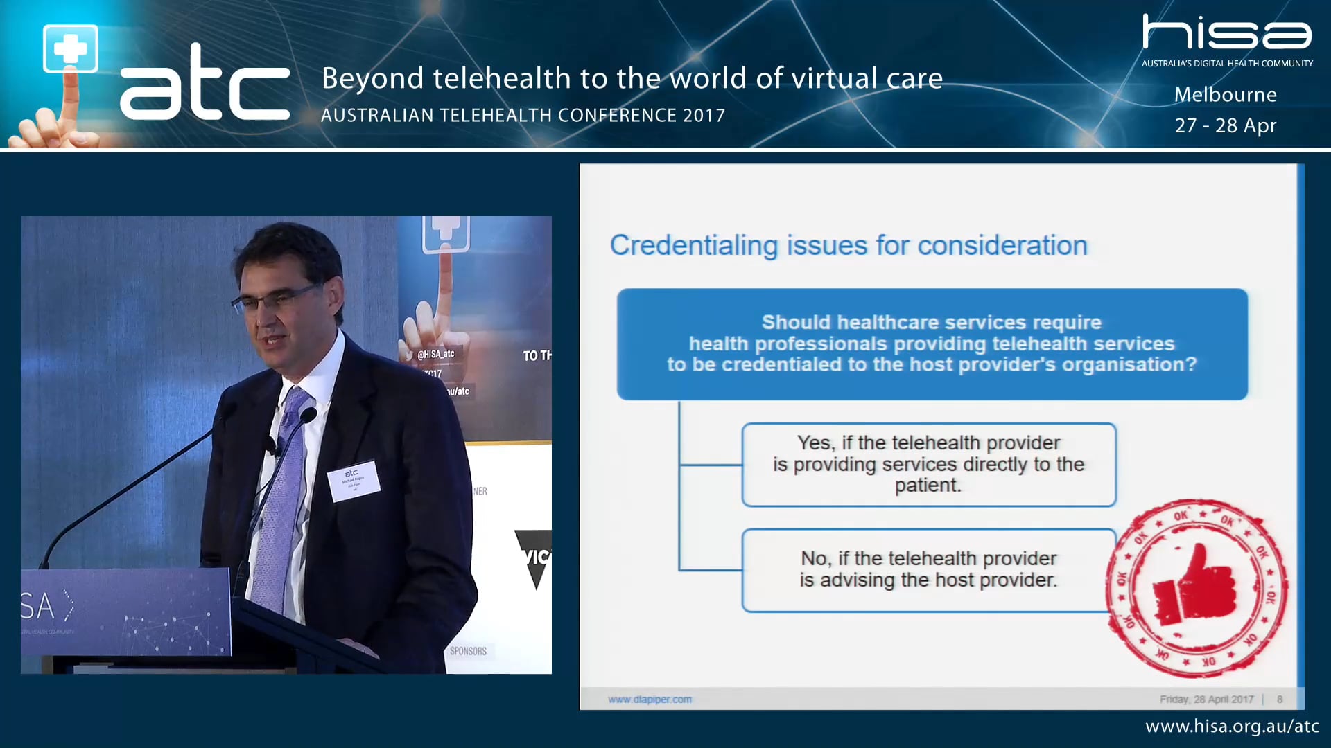 Medico-legal aspects of telehealth moving into virtual care Michael Regos