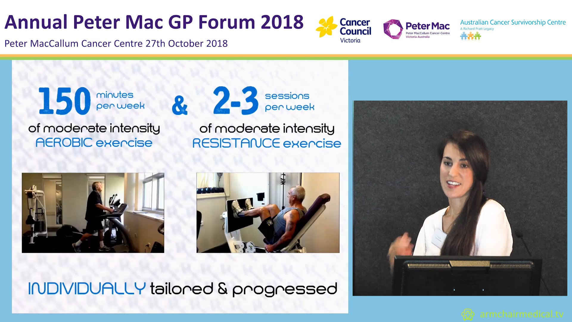 Exercise Medicine for the Management of Cancer-related Fatigue Dr Eva Zopf