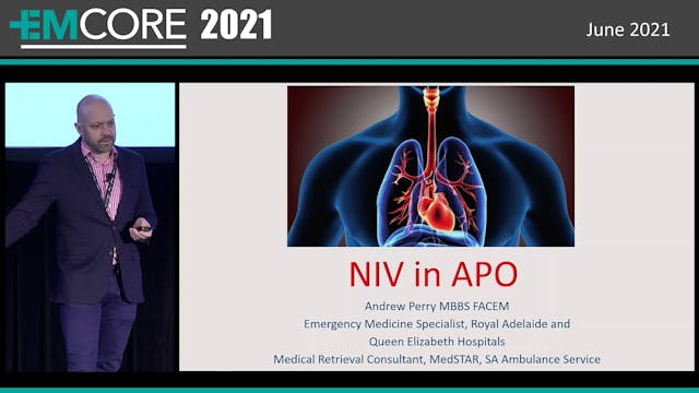 NIV in APO Dr Andrew Perry