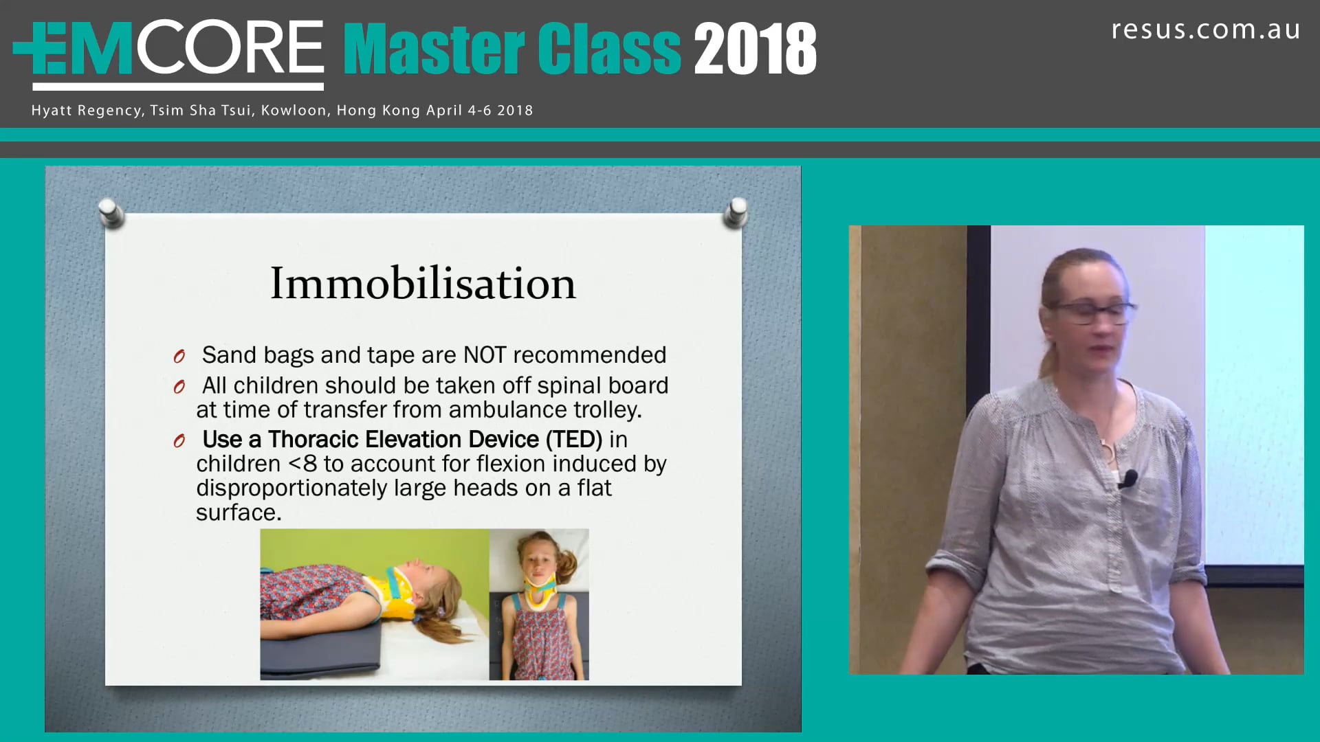 C-spine clearance in children Dr Claire Wilkin