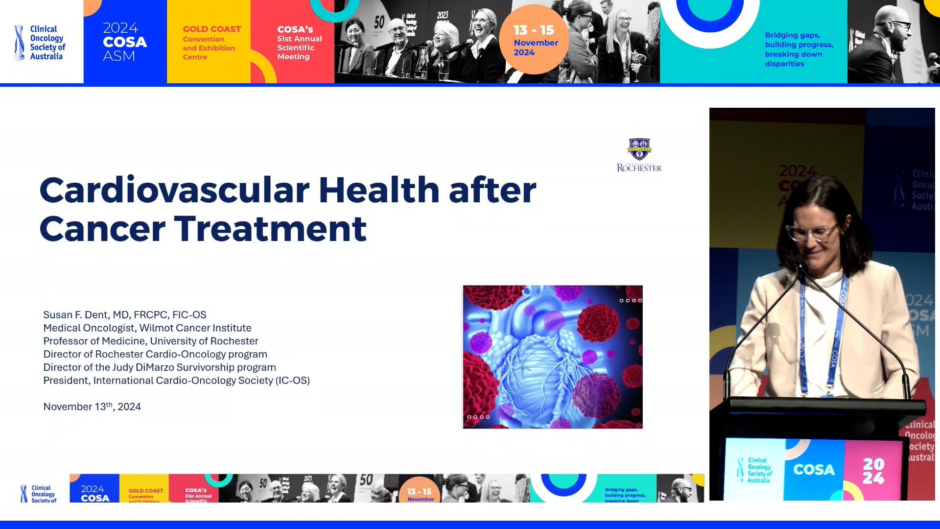 Cardiovascular Health after Cancer Treatment Prof Susan Dent