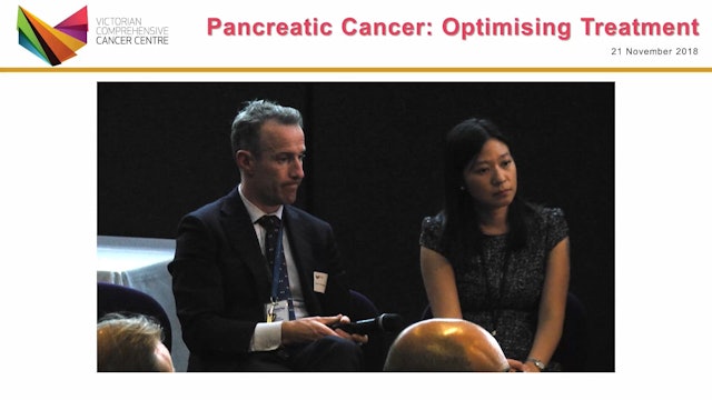 Pancreatic Case 1 Resectable pancreatic cancer Panel Discussion