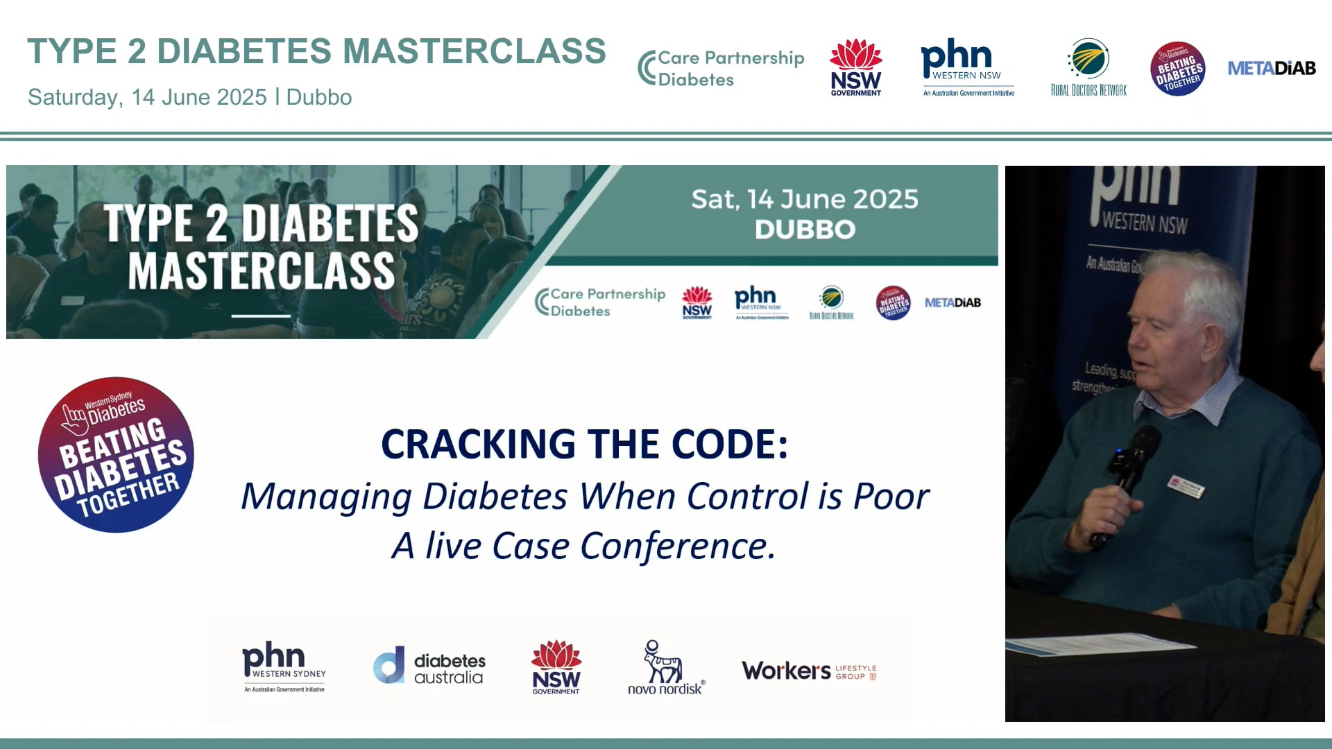 Managing diabetes when control is poor - a live case conference