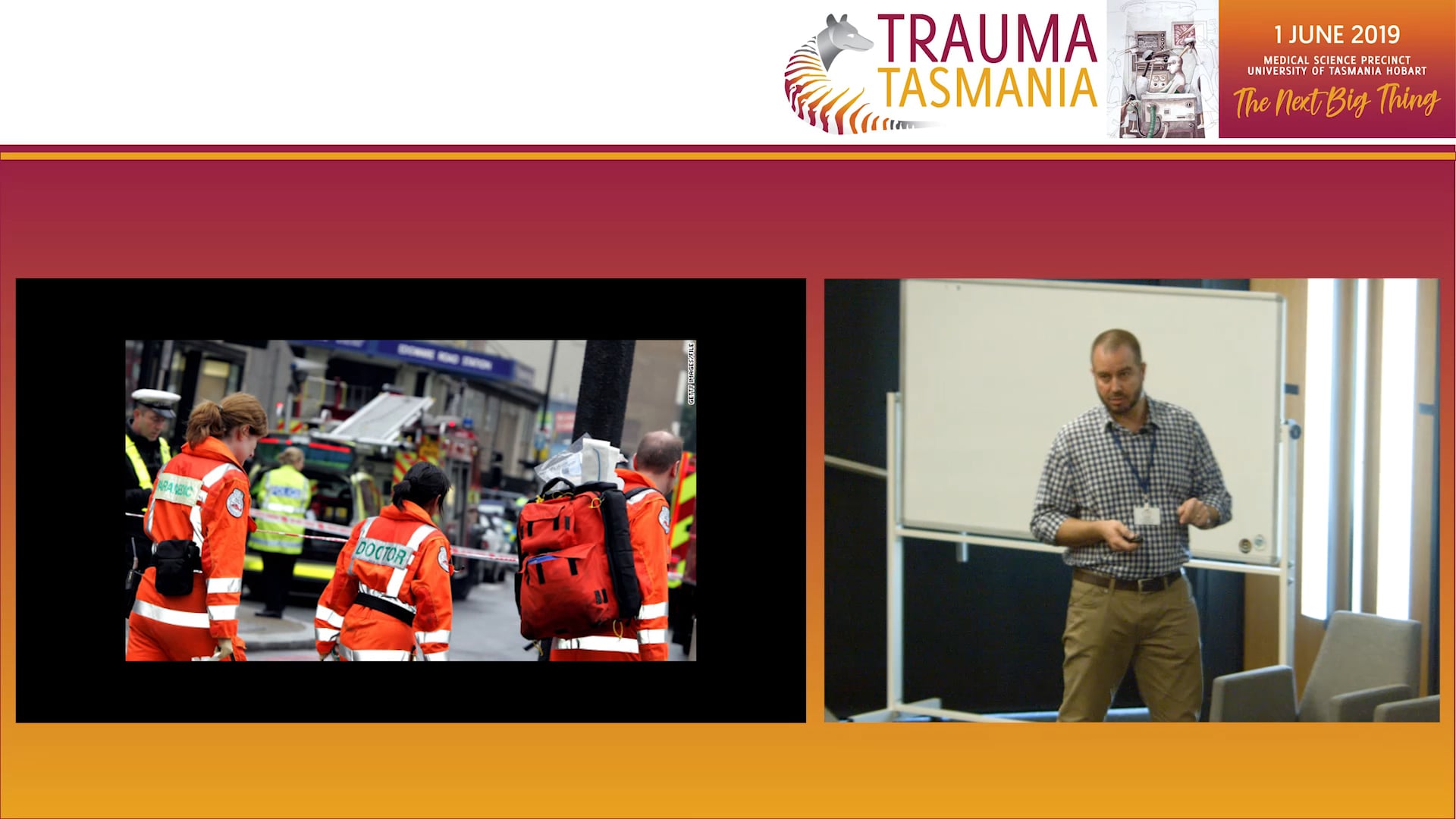 What's the best response to mass casualties Dr Geoff Healy
