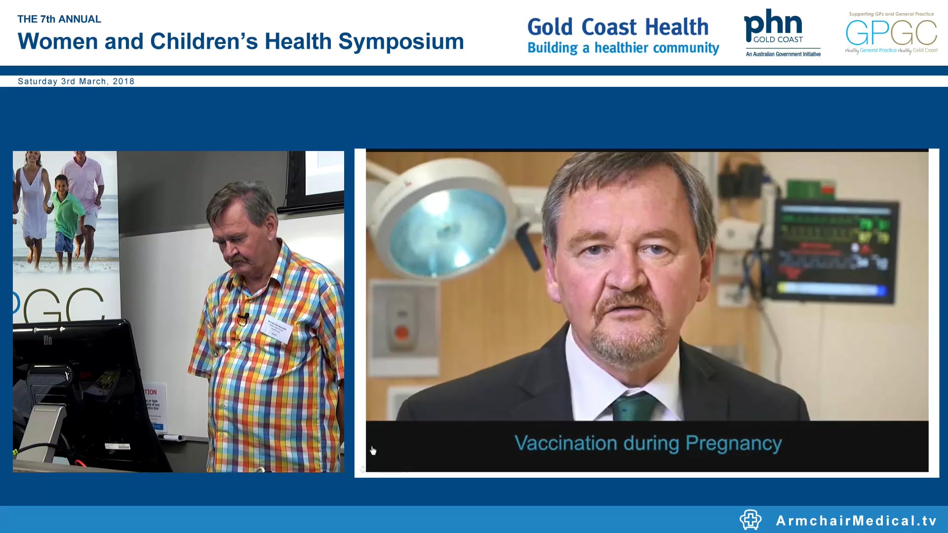 Vaccinations in pregnancy & infants Prof Paul Gaston van Buynder