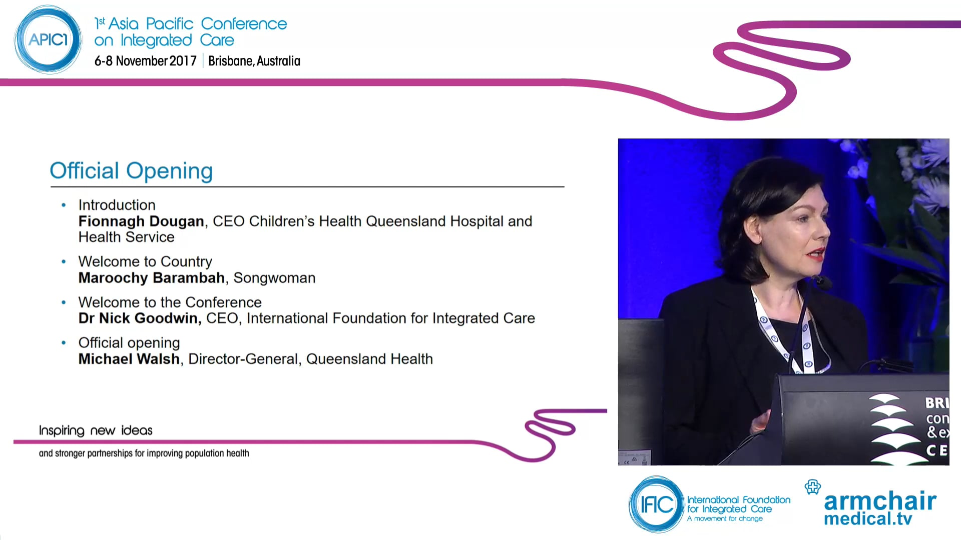 Welcome and Official Opening Dr Nick Goodwin & Michael Walsh