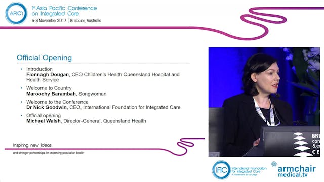 Welcome and Official Opening Dr Nick ...