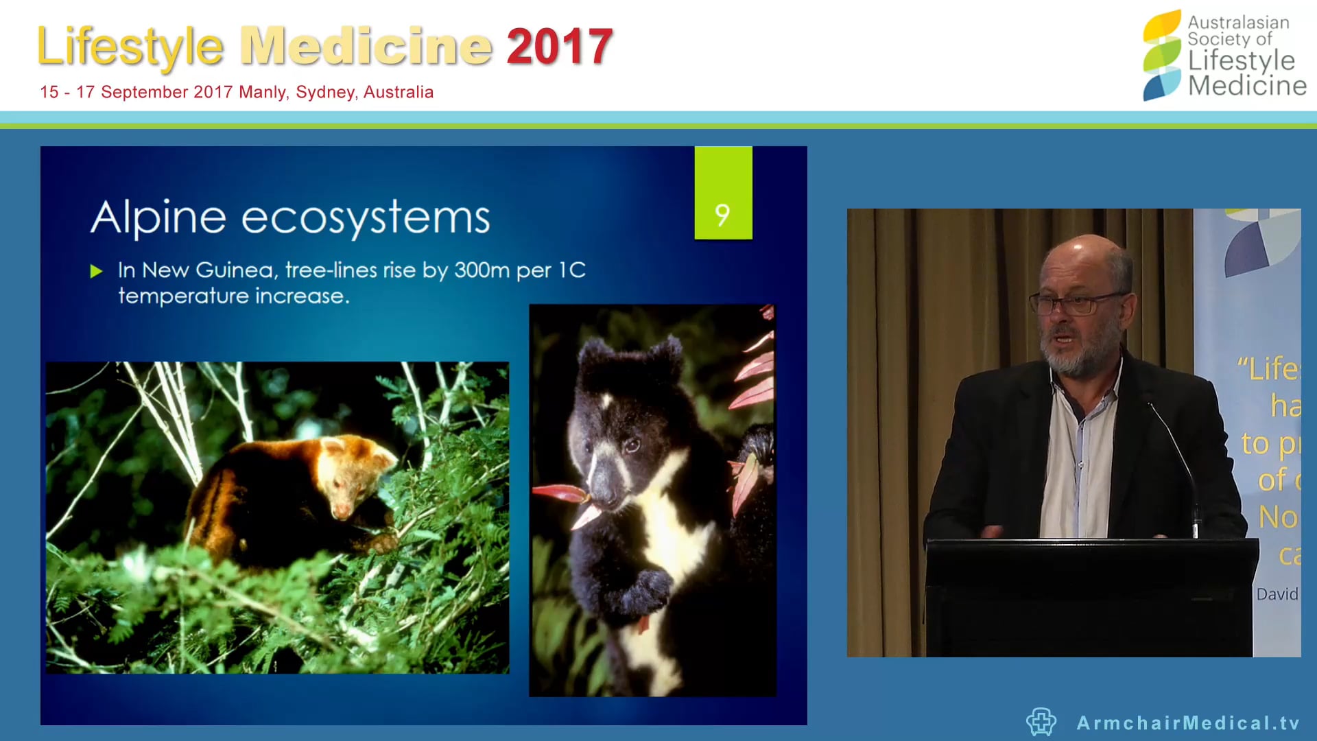 Climate change and the vitality of water Prof Tim Flannery