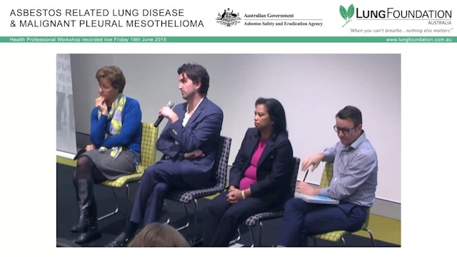 Mesothelioma Treatments Panel Discussion